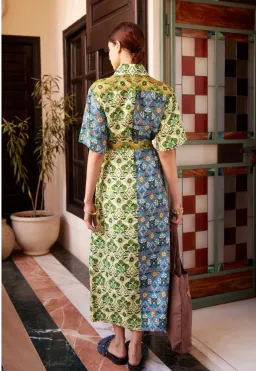 Alemais Ali Spliced Sundress Size 12 for rent on The Volte - image 3