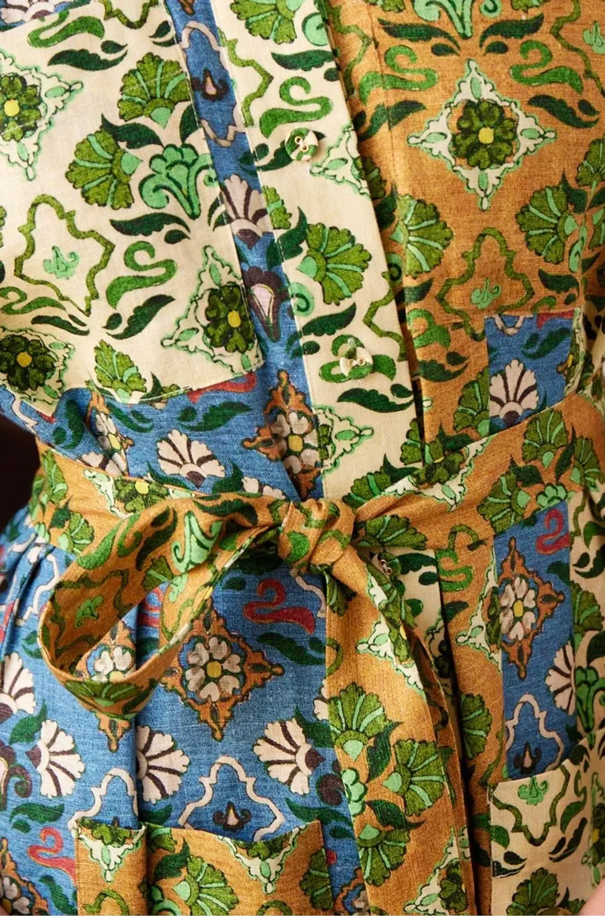 Alemais Ali Spliced Sundress Size 12 - Image 4