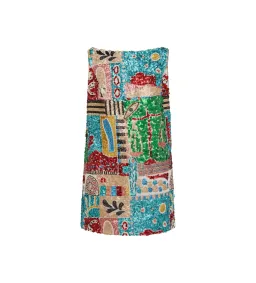 Alemais Jazz Embellished Mini Dress Multi Print Size 10 for rent on The Volte - image 6