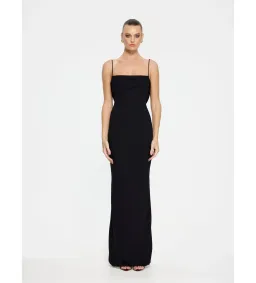 Effie Kats Havilland Gown in Black Size AU12 for rent on The Volte - image 1