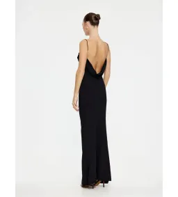 Effie Kats Havilland Gown in Black Size AU12 for rent on The Volte - image 3