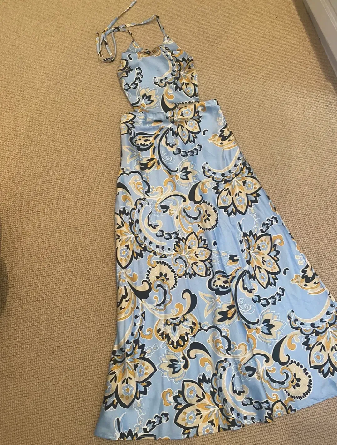 Emory Park blue dress size small for rent on The Volte - main image