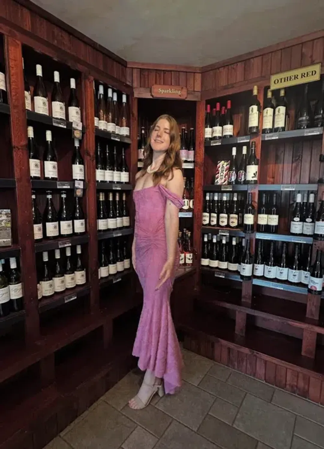 HOUSE OF CB Cesca Rose Pink Floral Maxi Dress Size XS for rent on The Volte - main image