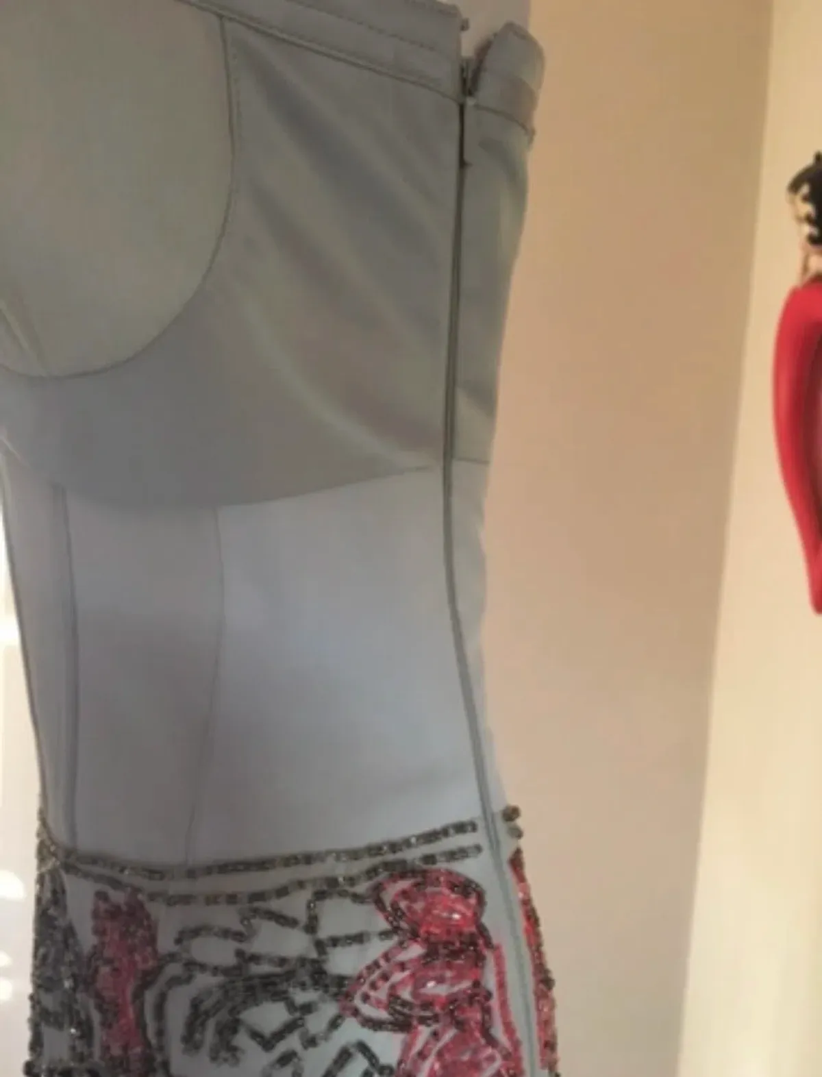 Karen Millen vintage embellished flapper dress with beading size 8 - Image 3