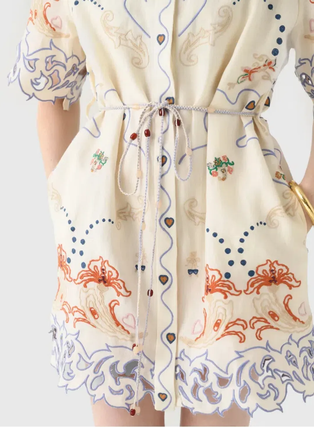 Antipodean Matchmakers Yoke Shirt Dress for rent on The Volte - main image