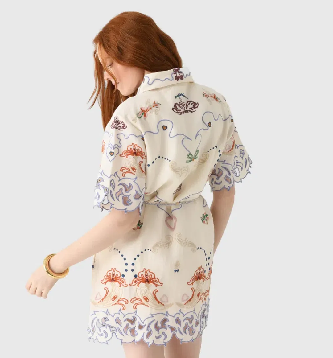 Antipodean Matchmakers Yoke Shirt Dress for rent on The Volte - main image