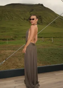 Arcina Ori Santina Dress Khaki Size S / AU 8 for rent on The Volte - image 3