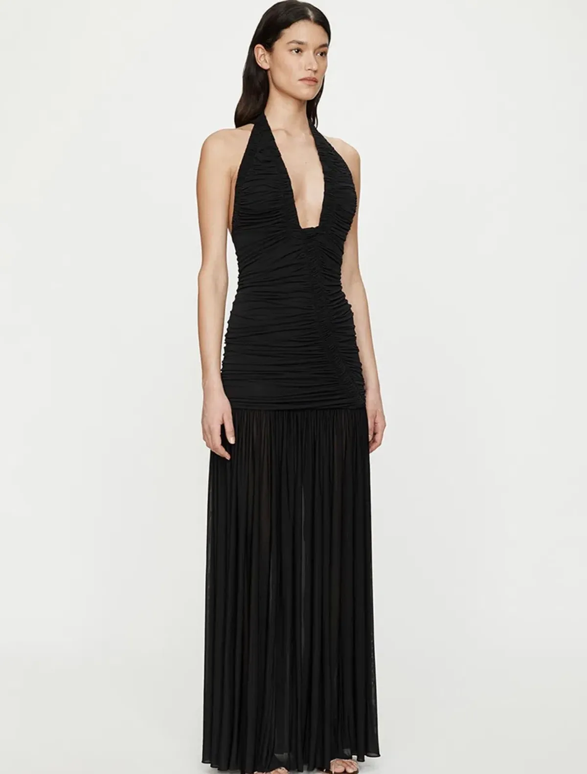 Christopher Esber Orion Gown in Black AU 8 - Image 2