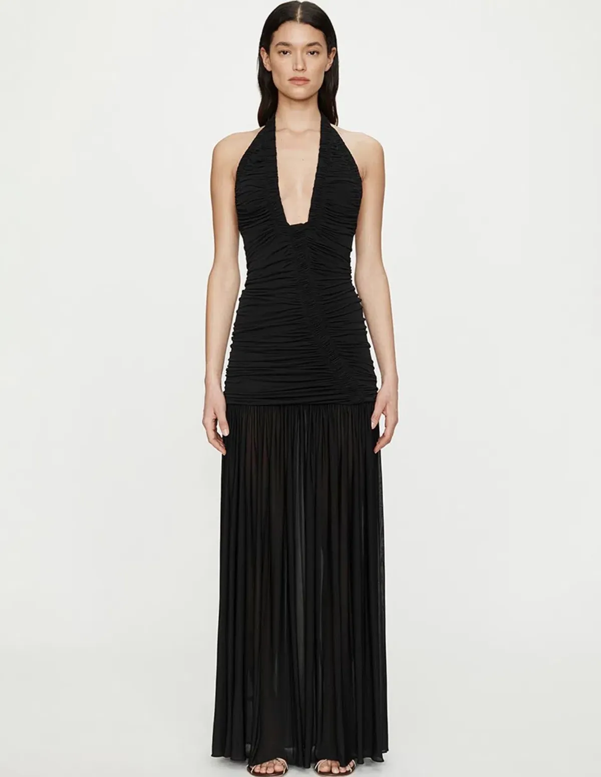 Christopher Esber Orion Gown in Black AU 8 - Image 1
