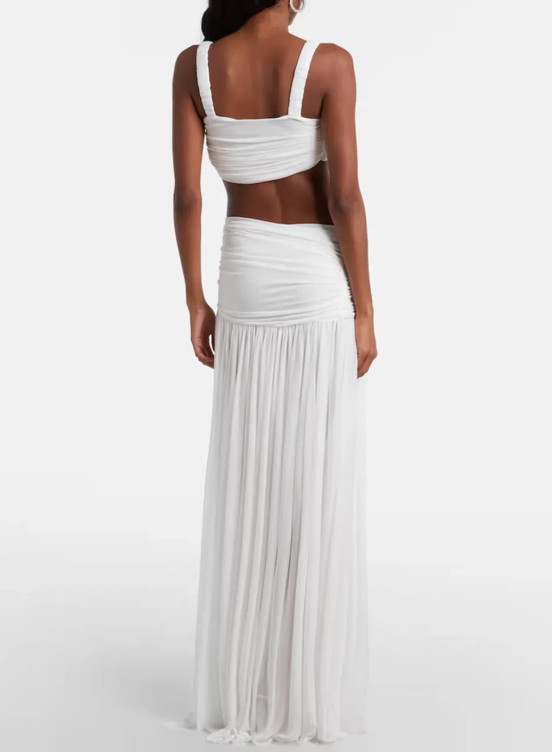 Christopher Esber Orion Separation Gown in White AU 6 for rent on The Volte - main image