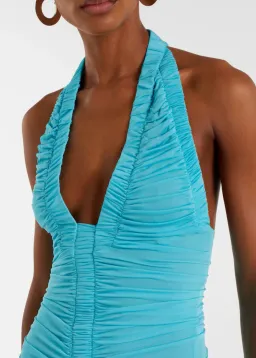 Christopher Esber Orion Gown in Cyan Blue AU 8 for rent on The Volte - image 3