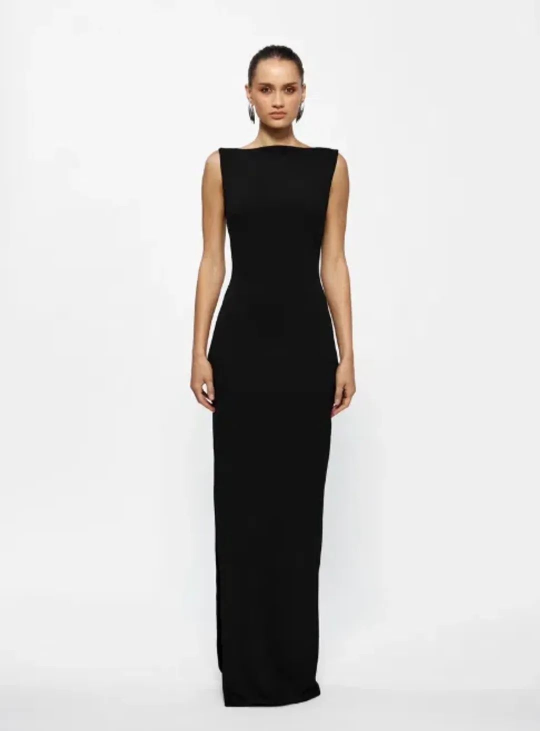 Effie Kats Aisha Gown - Black for rent on The Volte - main image