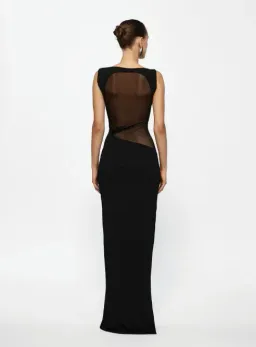 Effie Kats Aisha Gown - Black for rent on The Volte - image 2