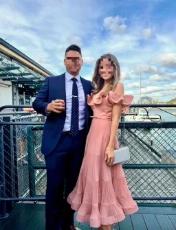 Zimmermann Dress Midi Pink Size 6 for rent on The Volte - image 4