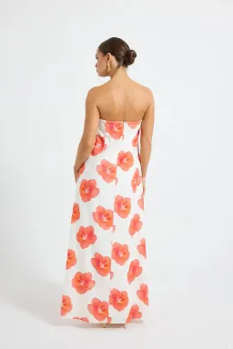 Pasduchas Brielle Strapless Maxi Floral Size 10 for rent on The Volte - image 5