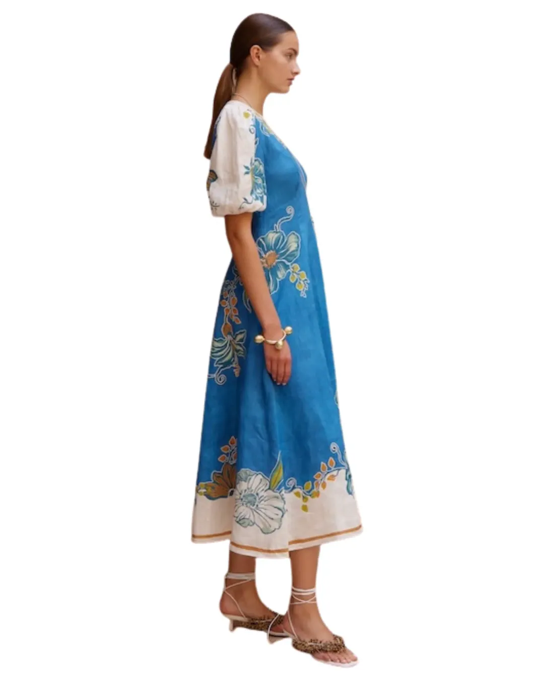 Alemais Luda Midi Dress Size 8 for rent on The Volte - main image