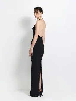 Effie Kats Starla Maxi Gown in Black Size XS / AU 6 for rent on The Volte - image 3