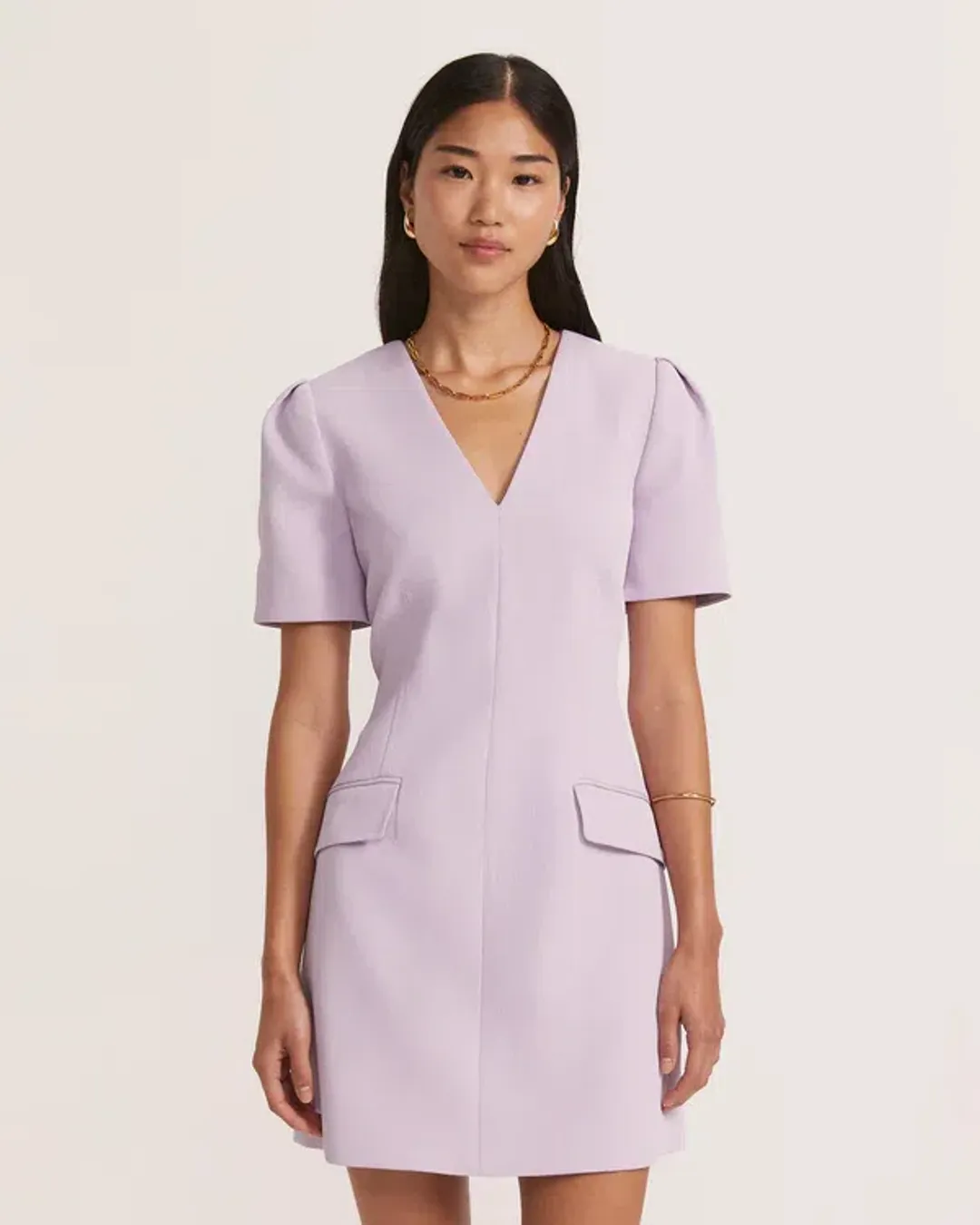 Saba - Dharma Stitch Detail Mini Dress for rent on The Volte - main image