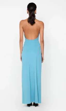 Bec and Bridge Tillie Drape Maxi Dress in Seafoam Blue for rent on The Volte - image 2