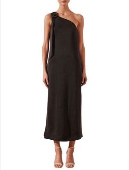 Shona Joy Matias One Shoulder Column Midi Dress Size 6 for rent on The Volte - image 3