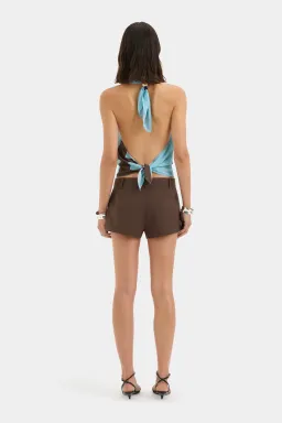 SIR THE LABEL RIOJA HALTER SCARF TOP for rent on The Volte - image 5