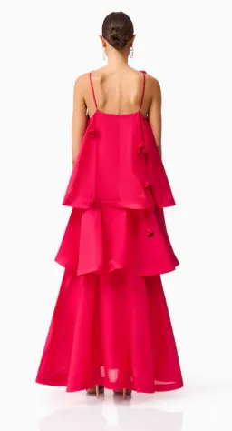 Elliatt Thalia Tiered Gown size L/12 for rent on The Volte - image 5