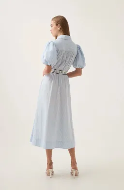 Aje Harling Logo Midi Dress size 8 for rent on The Volte - image 2