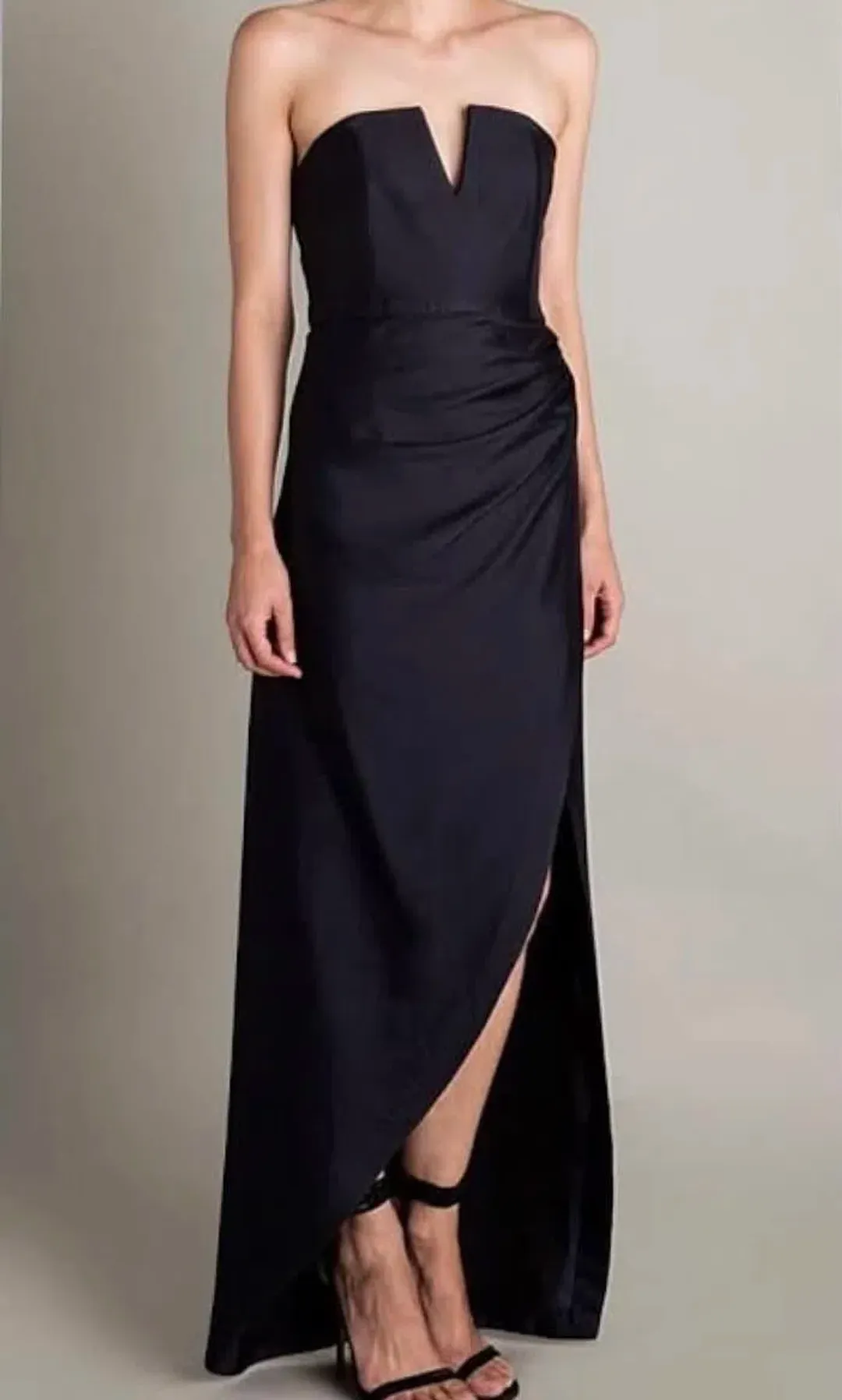 Bianca Spender Phantasm Dress Black Size 6 for rent on The Volte - main image