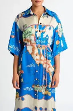Sheike Isla Shirt dress size 8 for rent on The Volte - image 2