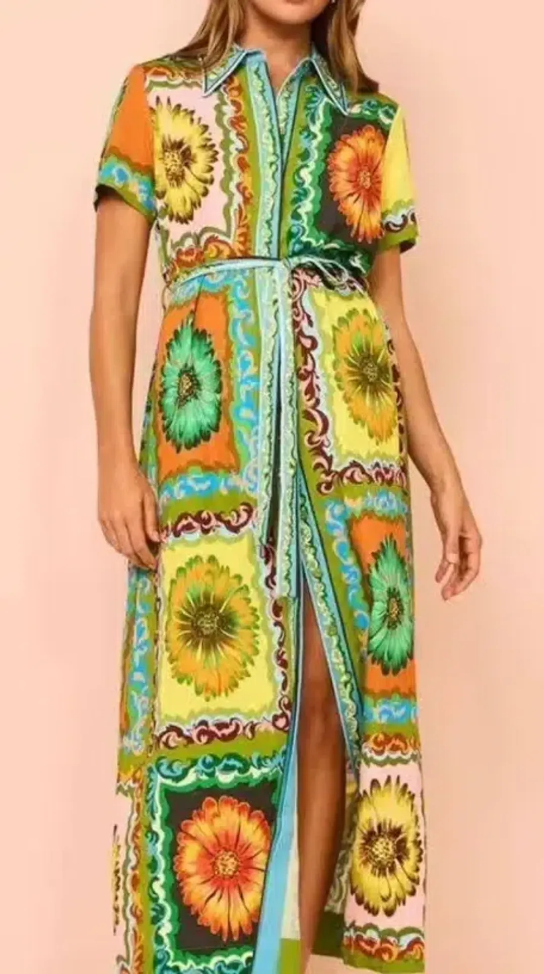 Alemais Disco Daisy Dress size 10 Midi Maxi Dress for rent on The Volte - main image