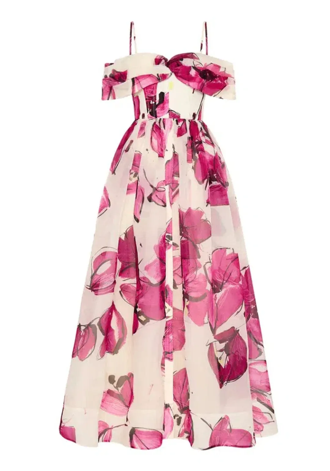 Aje Cordelia Corseted Maxi Dress for rent on The Volte - main image