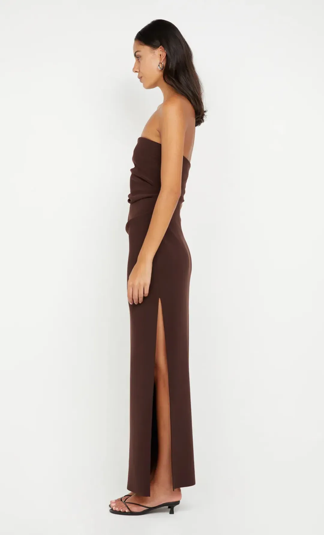 REINA STRAPLESS MAXI DRESS Size 12 for rent on The Volte - main image