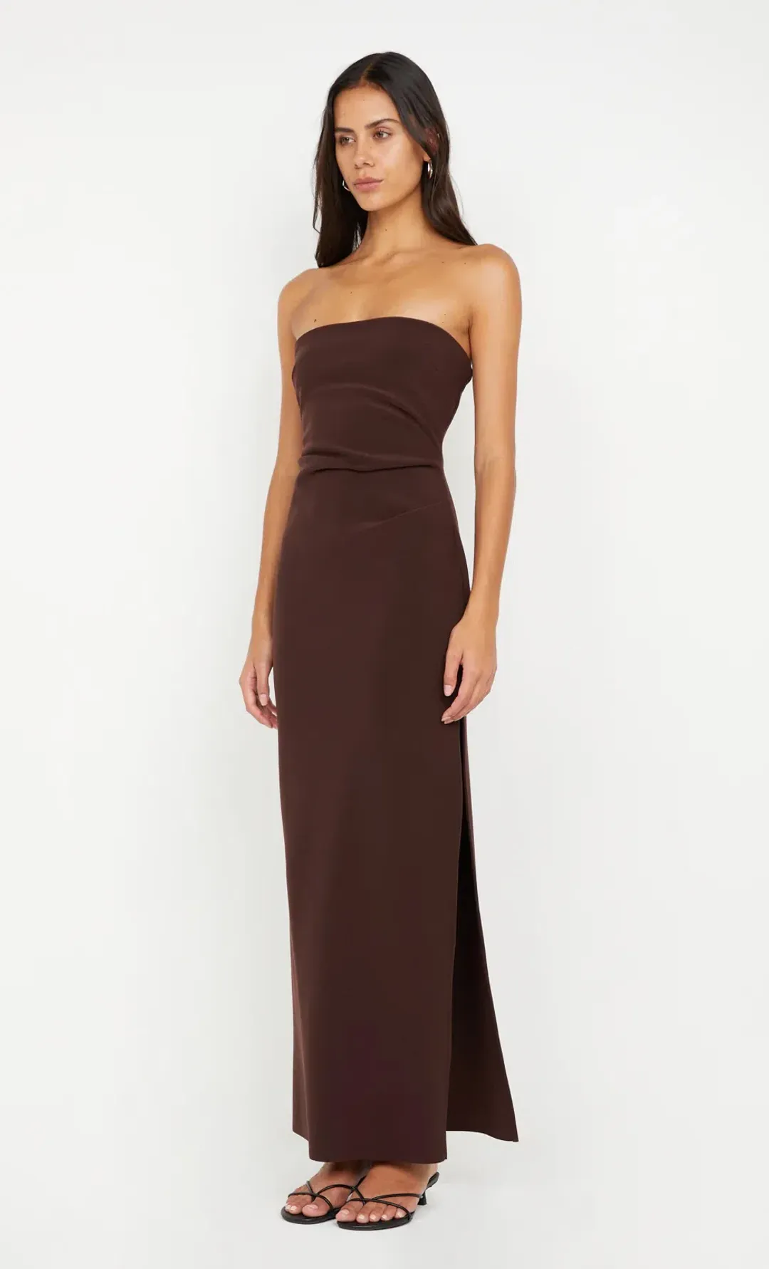 REINA STRAPLESS MAXI DRESS Size 12 for rent on The Volte - main image