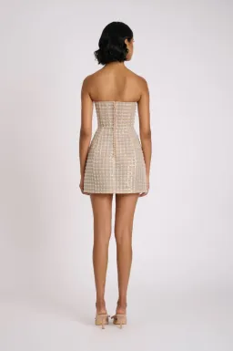 ELIYA THE LABEL - Serafina dress - Gold/Silver - Size 8/Small for rent on The Volte - image 2