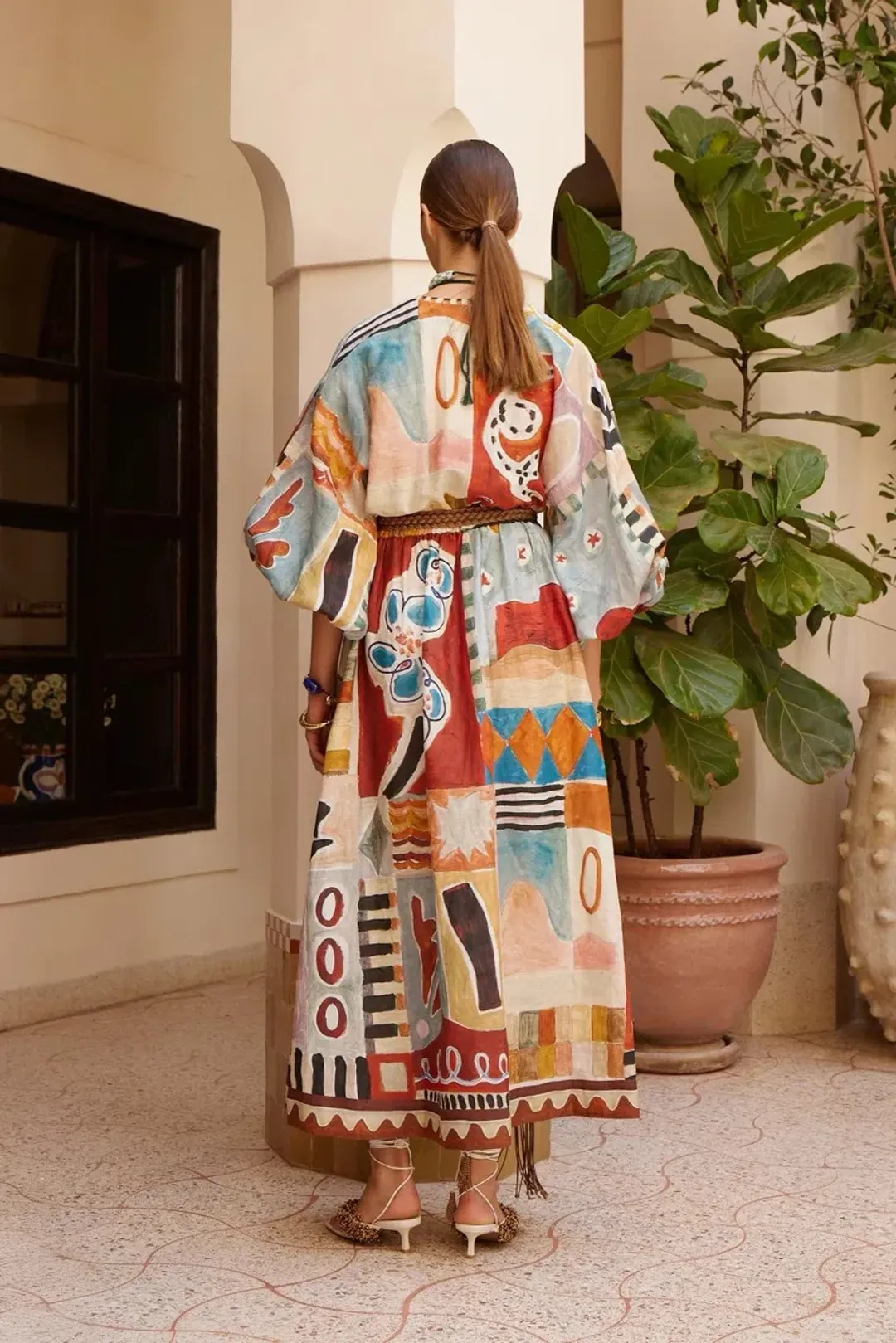 Alemais MICHELLE MIDI DRESS Size 8 for rent on The Volte - main image