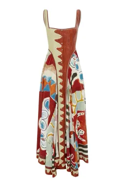 Alemais MICHELLE SQUARE NECK MIDI DRESS Size 10 for rent on The Volte - image 6