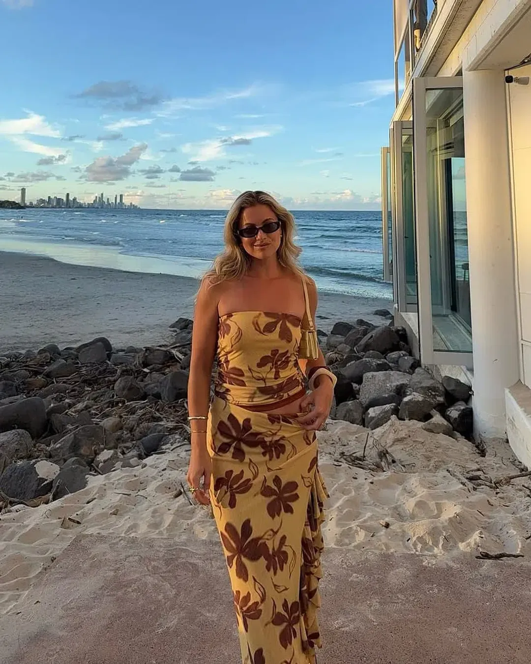 BENNI Bindi Maxi Dress Size 12 for rent on The Volte - main image