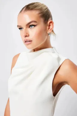 Mossman Cosmic White Dress for rent on The Volte - image 2