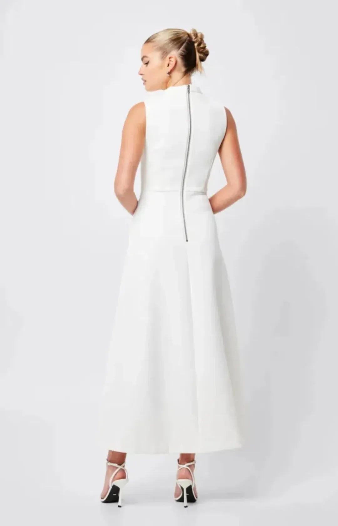 Mossman Cosmic White Dress for rent on The Volte - main image