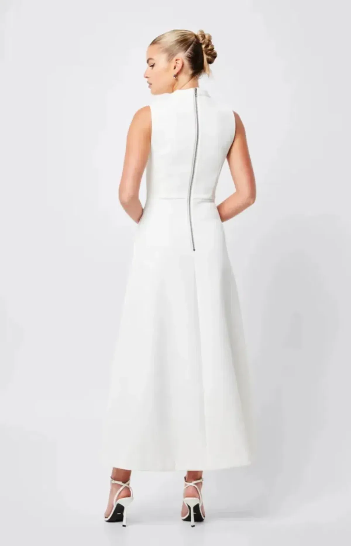 Mossman Cosmic White Dress - Image 4