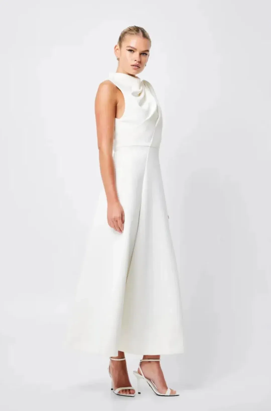 Mossman Cosmic White Dress for rent on The Volte - main image