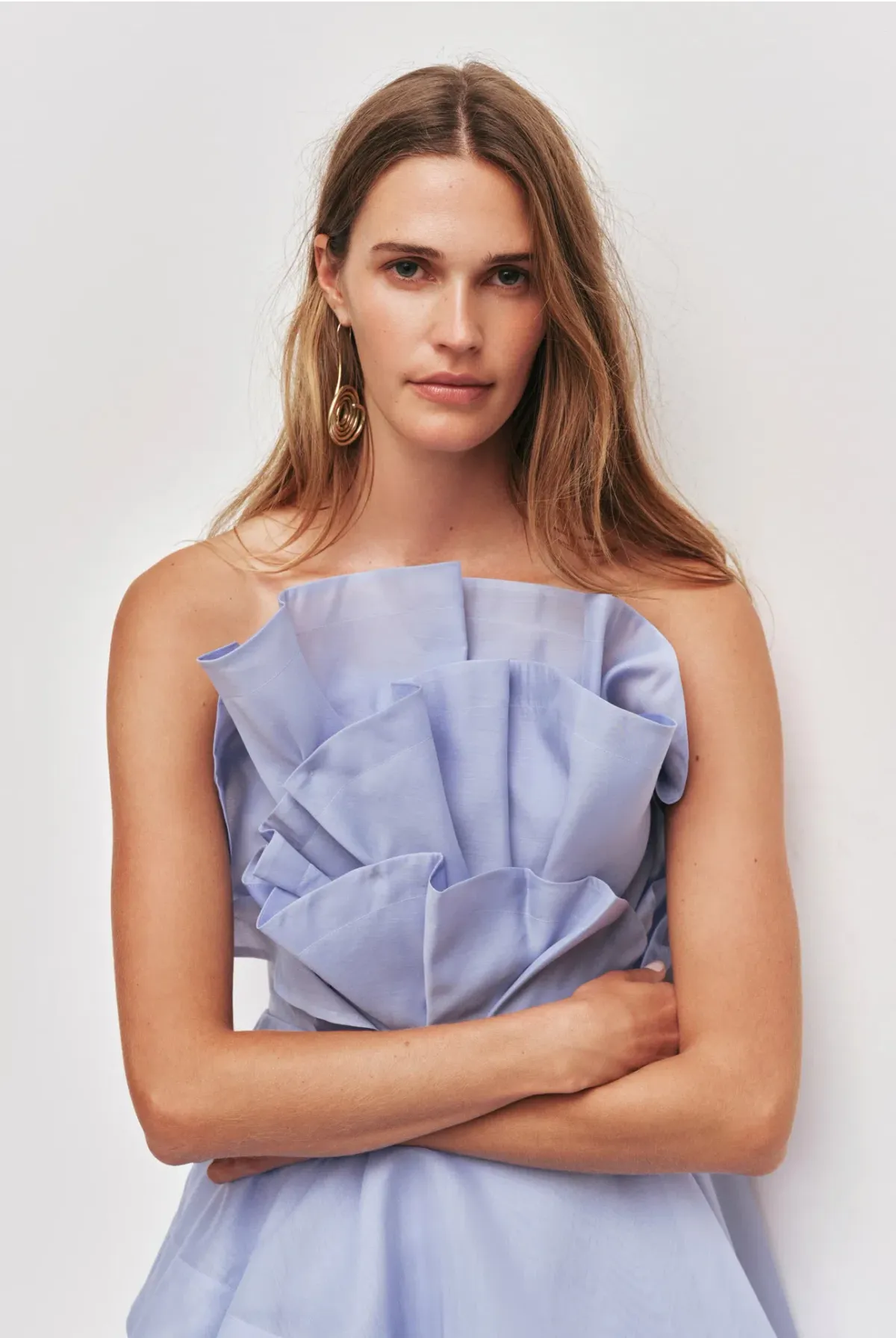 Aje Selestia Gown size 8 Pale Blue - Image 3