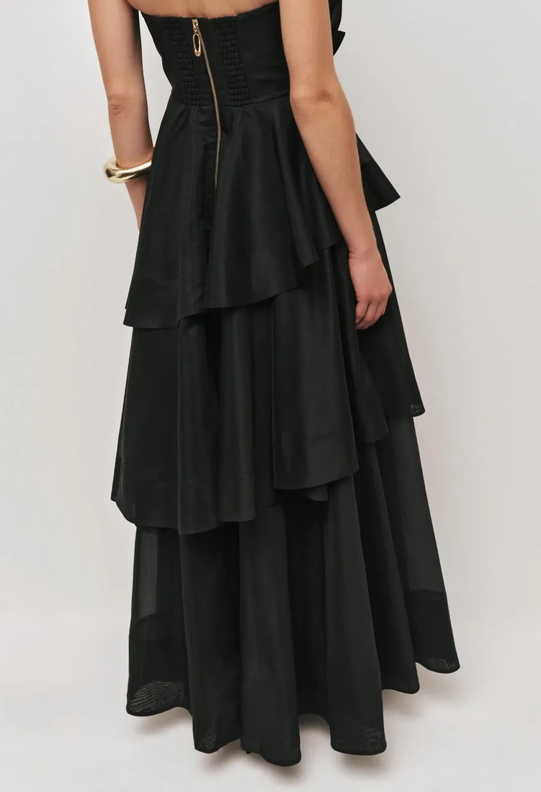 Aje Selestia Gown Size 12 Black for rent on The Volte - main image