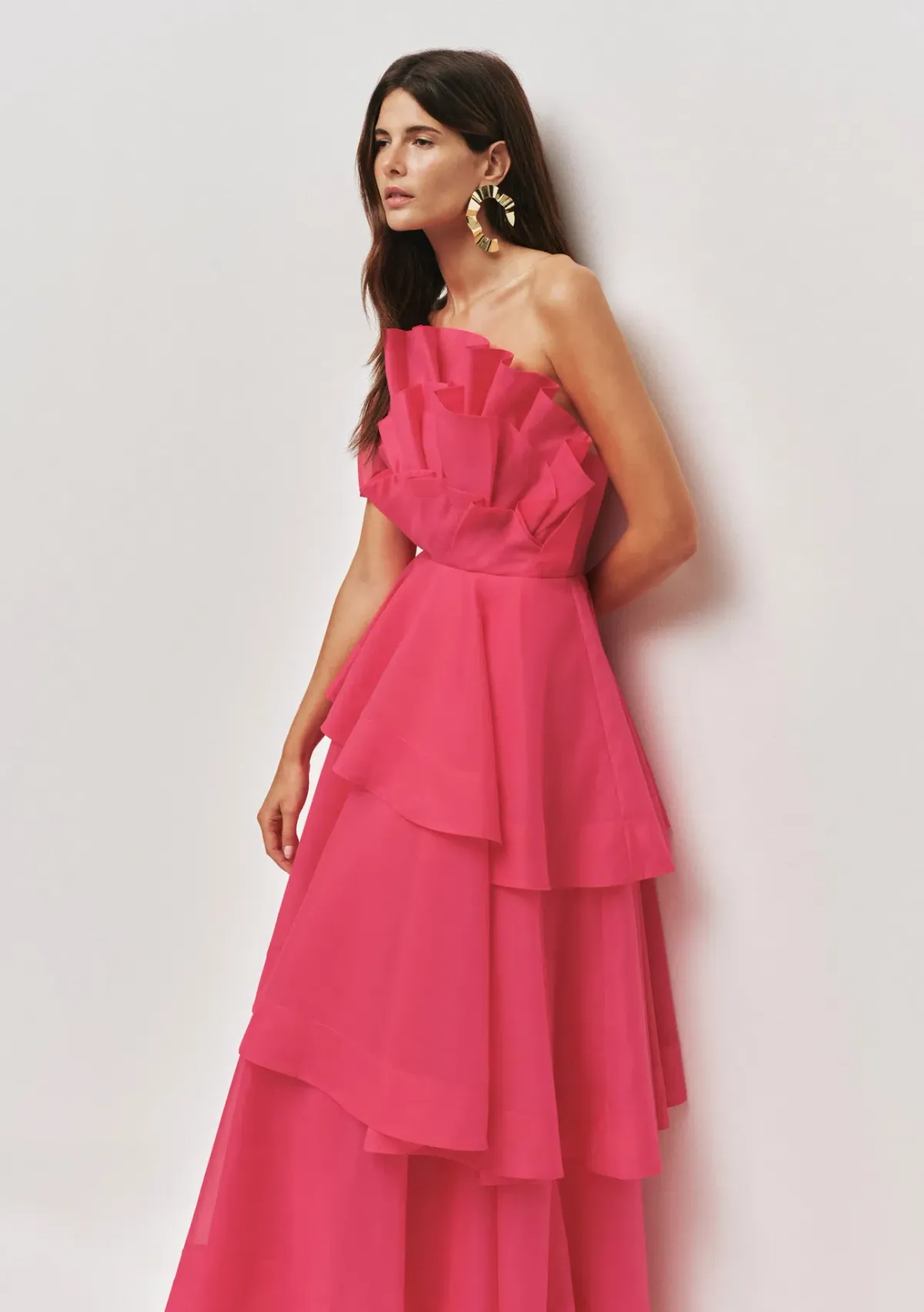 Aje Selestia Gown size 14 Pink Magenta - Image 5