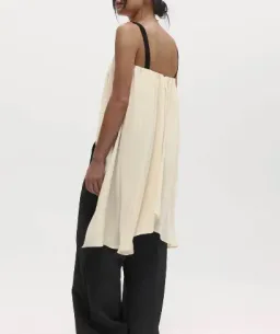 Bogart Top in Silk Crepe for rent on The Volte - image 5