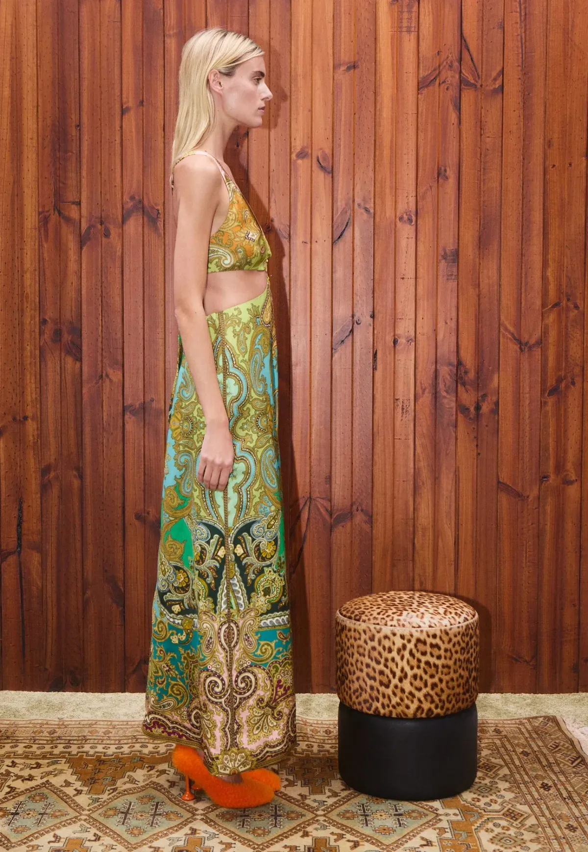 Alemais Clemenza Cut Out Midi Dress size 8 - Image 4