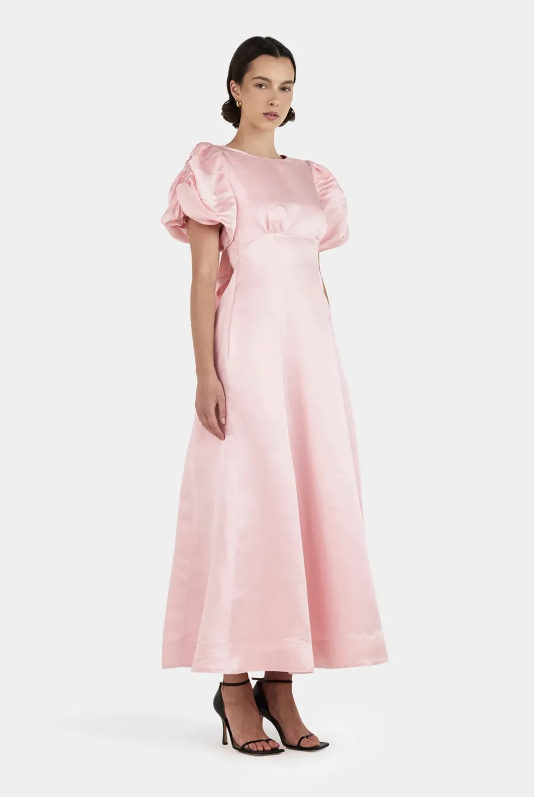 Hansen & Gretel Selena Maxi Dress Soft Pink for rent on The Volte - main image