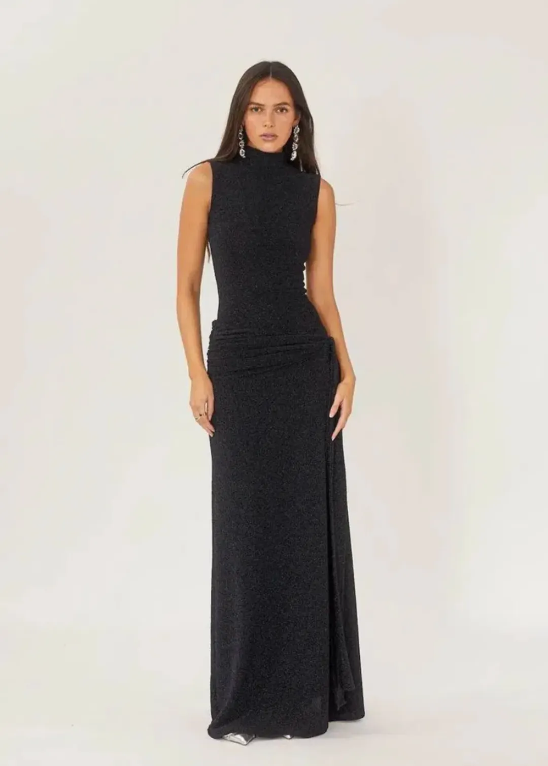 Arcina Ori Monica Dress Midnight Blue Size 6/XS for rent on The Volte - main image