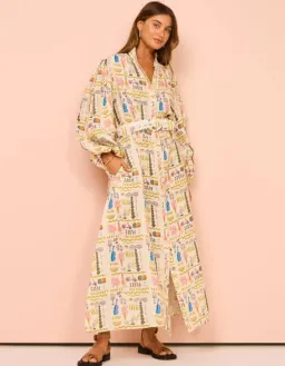 Palm Noosa Noddy Maxi Dress in Verona Print Size 10 for rent on The Volte - image 1