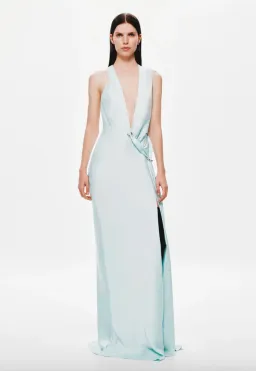 Misha, THE 'HARLOW' SATIN DRESS, MAXI Size AU6, for rent on The Volte - image 2